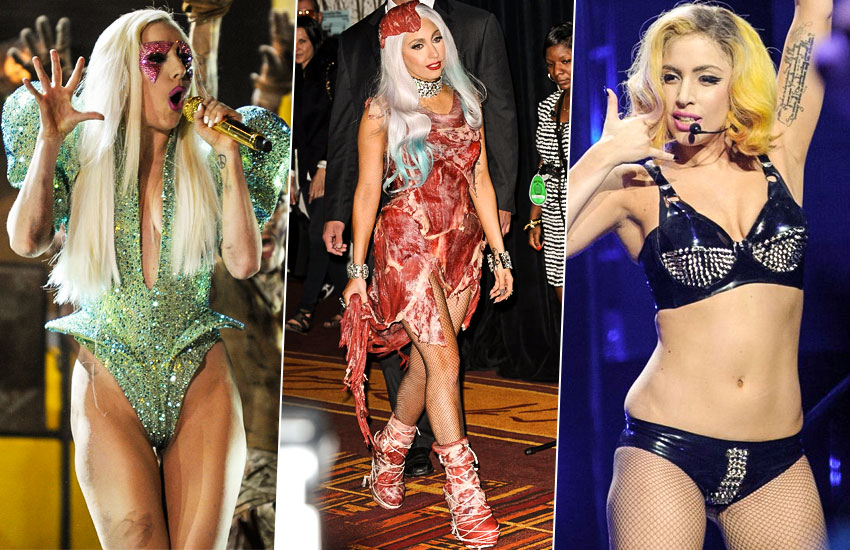 Леди Гага красивая и обнаженная вместе с другими звездами и знаменитыми женщинами