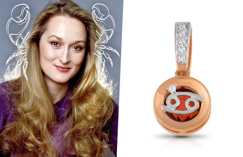 Мерил Стрип гороскоп звезды цитаты Рак подвеска знак Зодиака