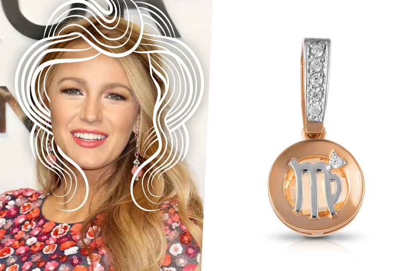 Блейк Лайвли гороскоп звезды цитаты Дева подвеска знак Зодиака