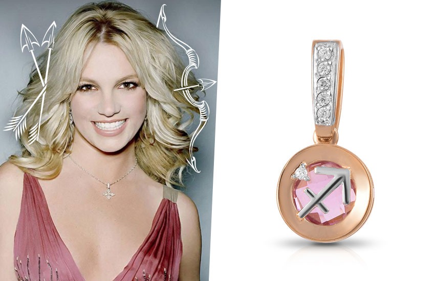 Бритни Спирс гороскоп звезды цитаты Стрелец подвеска знак Зодиака