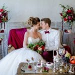 Истина в вине: свадьба в стиле марсала