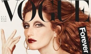 Жизель Бундхен в абсолютно неузнаваемом образе украсила обложку Vogue