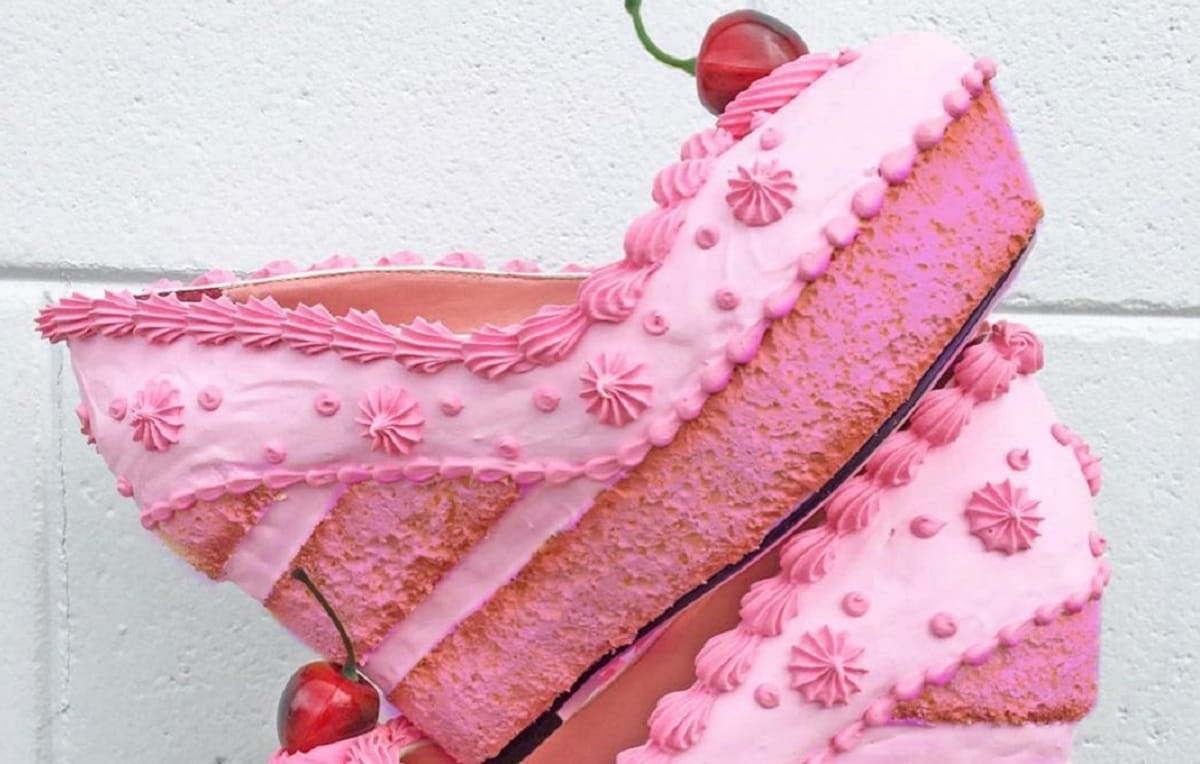 Так бы и съела: дизайнер из США создает обувь в форме тортов
