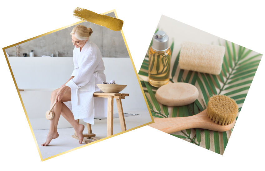 самомассаж, сухая щетка, привычки, уход за собой, бьюти, здоровье, советы