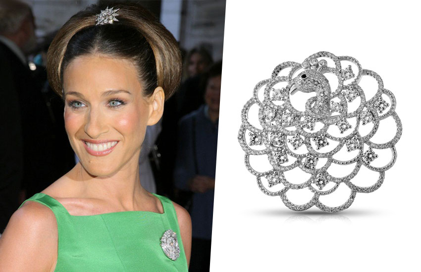 сара джессика паркер брошь аксессуары