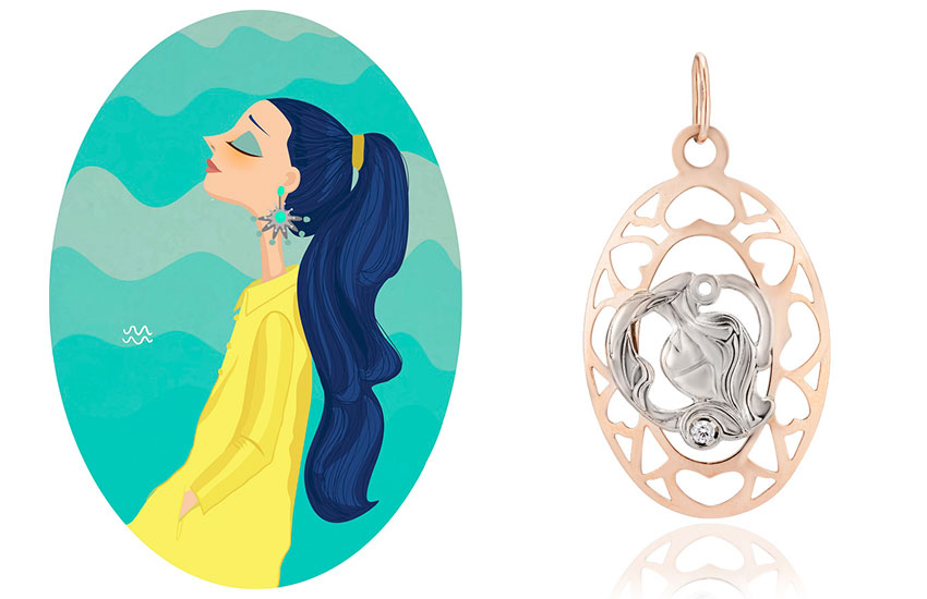 гороскоп астропрогноз знаки зодиака украшения девушки