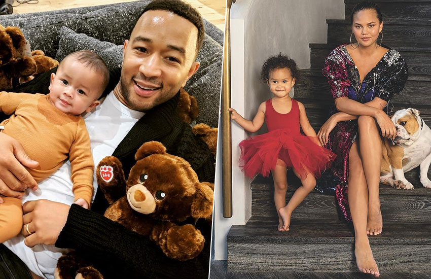 Джон Ледженд  и Крисси Тайген