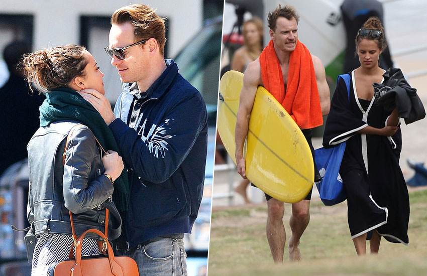 Майкл Фассбендер и Алисия Викандер