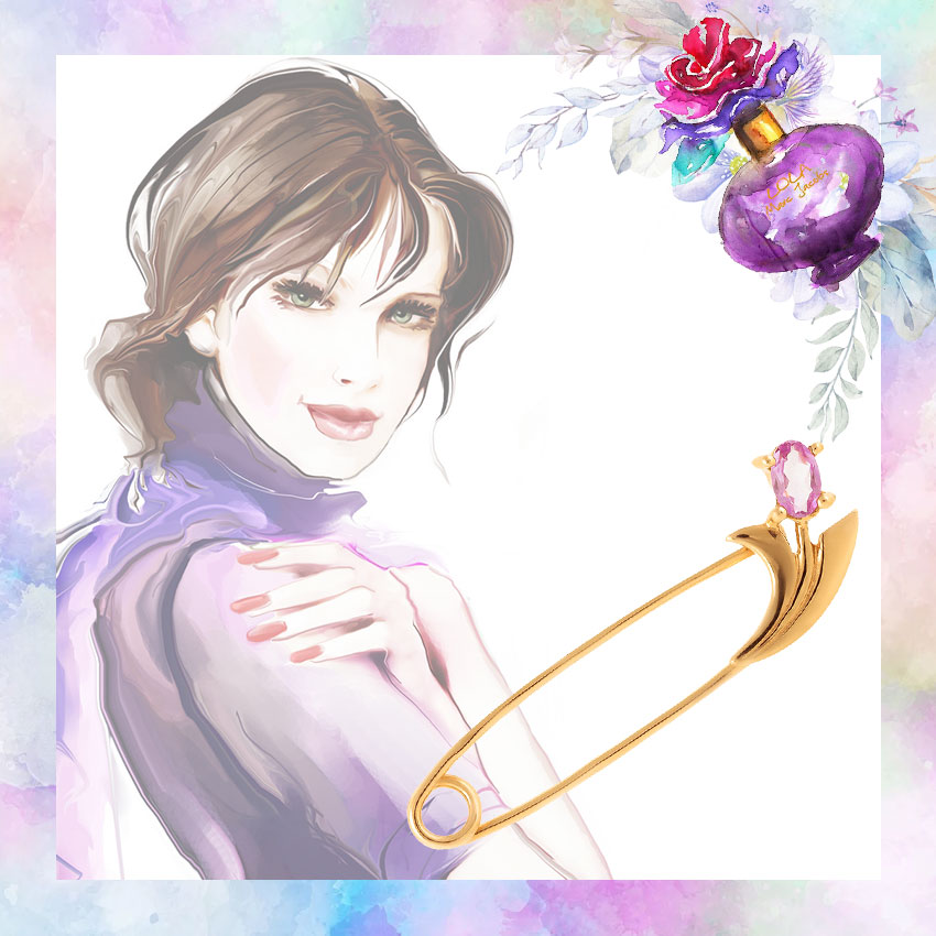 английская булавка мода аксессуар украшение брошь тренд