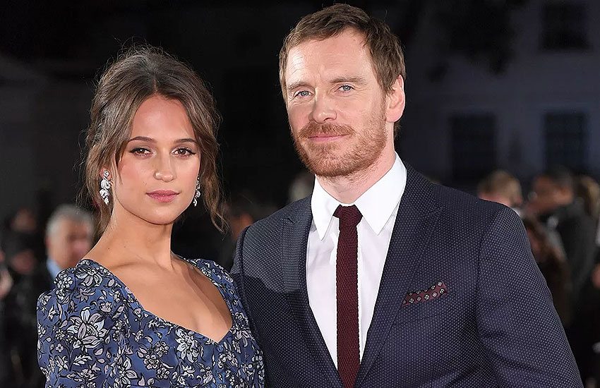 Майкл Фассбендер и Алисия Викандер