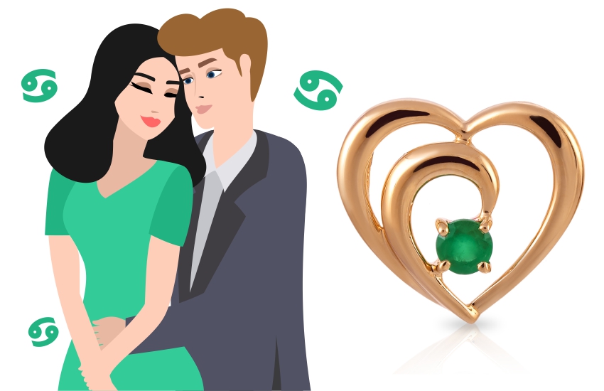 любовный гороскоп знаки зодиака астропрогноз подвеска сердце изумруд