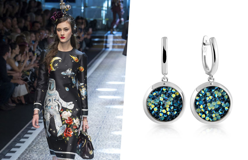 космос день космонавтики украшения аксессуары космический стиль