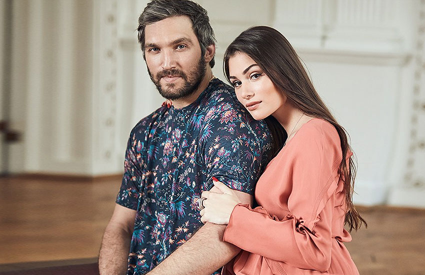 Александр Овечкин и Анастасия Шубская