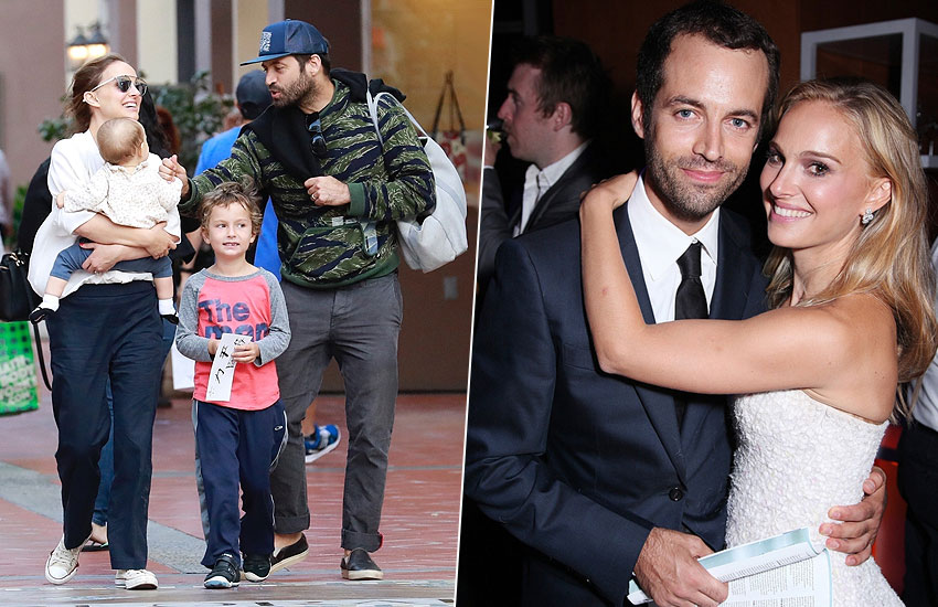 Натали Портман и Бенджамин Мильпье