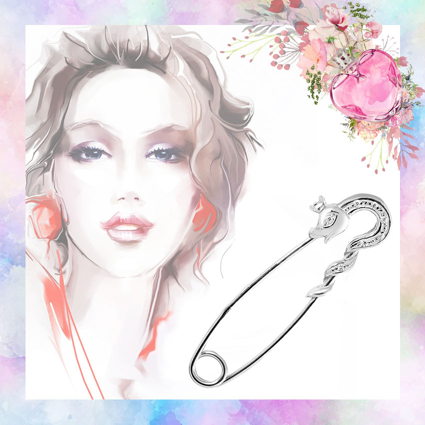 английская булавка мода аксессуар украшение брошь тренд