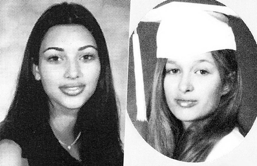 Ким Кардашьян и Пэрис Хилтон звезды одноклассницы