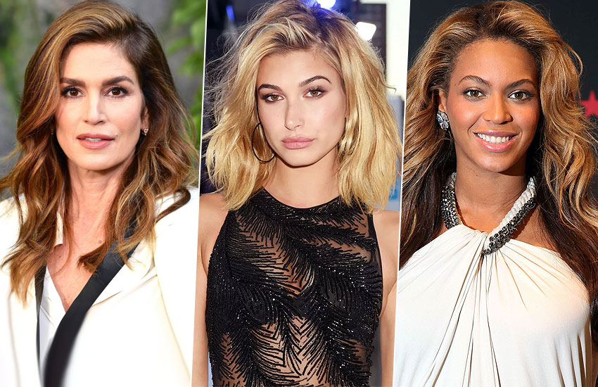 синди кроуфорд хейли болдуин бибер бейонсе