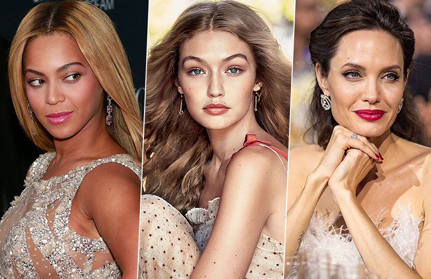 Бейонсе Джиджи Хадид Анджелина Джоли