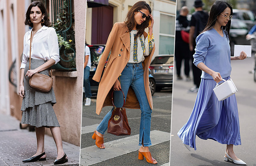 Тренды летней обуви 2019 мюли слингбеки