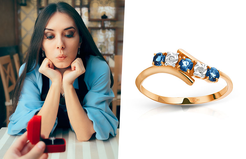 Девушка украшения драгоценности подарок от мужчины