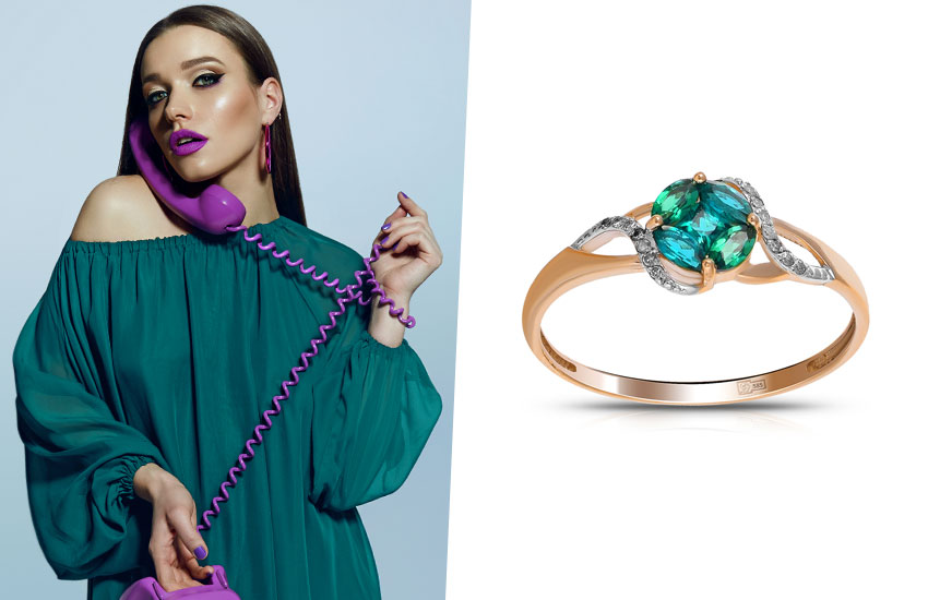 Девушка романтика талисман драгоценный камень удача в любви изумруд