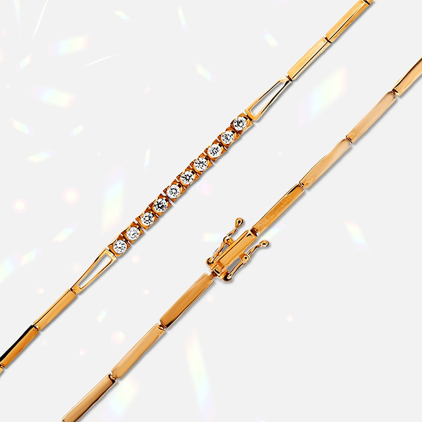 Бриллианты браслет