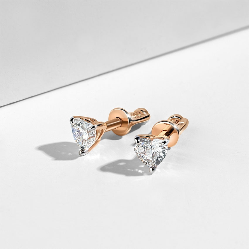 Бриллианты серьги