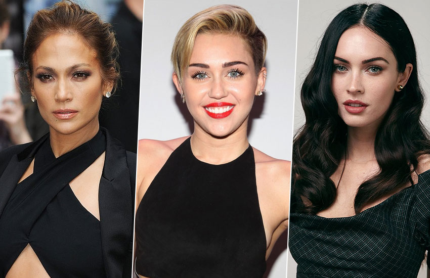 Дженнифер Лопес Майли Сайрус Меган Фокс