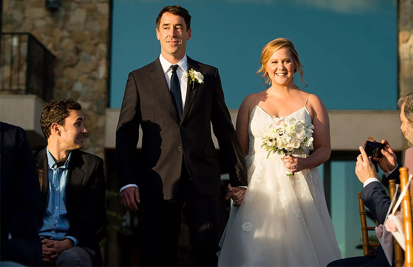 Эми Шумер и Крис Фишер знаменитости свадьба