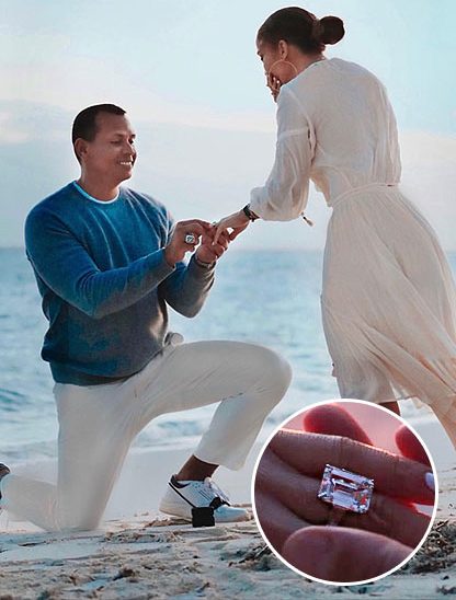 Дженнифер Лопес кольцо украшения драгоценности