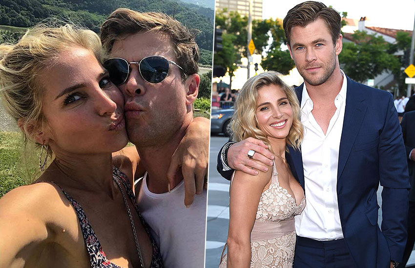 Крис Хемсворт и Эльза Патаки знаменитости свадьба