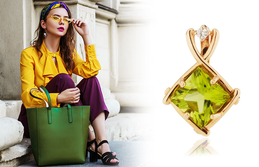 Guacamole PANTONE 17-0530 Гуакамоле пантон кулон аксессуар украшение