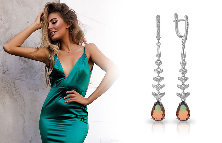 Турмалин украшения аксессуары мода стиль тренды ювелирные изделия