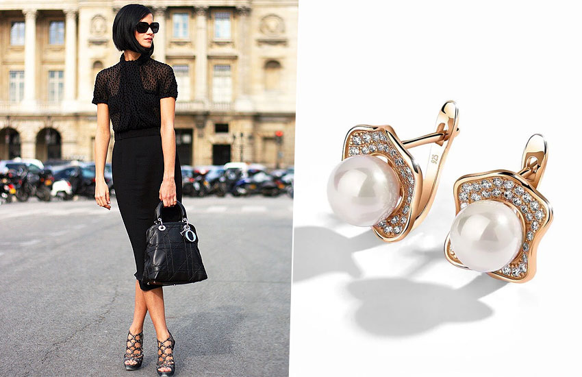 украшения мода тренды настроение подарок Франция шик стиль серьги жемчуг украшения мода тренды настроение подарок Франция шик стиль серьги жемчуг