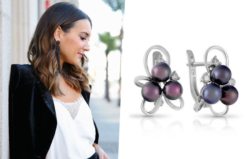 Покупки августа шоппинг советы стилиста мода тренды серьги черный жемчуг Покупки августа шоппинг советы стилиста мода тренды серьги жемчуг черный