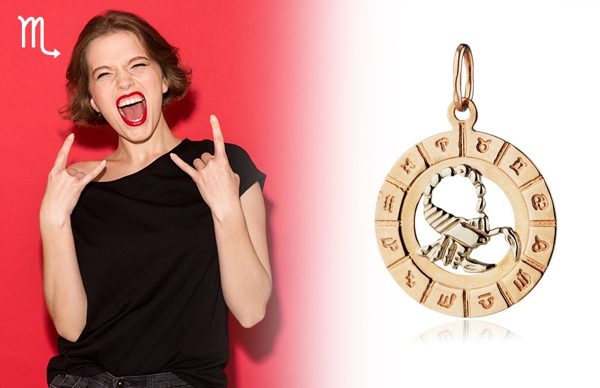 Гороскоп вредные привычки знаки Зодиака подвеска Скорпион