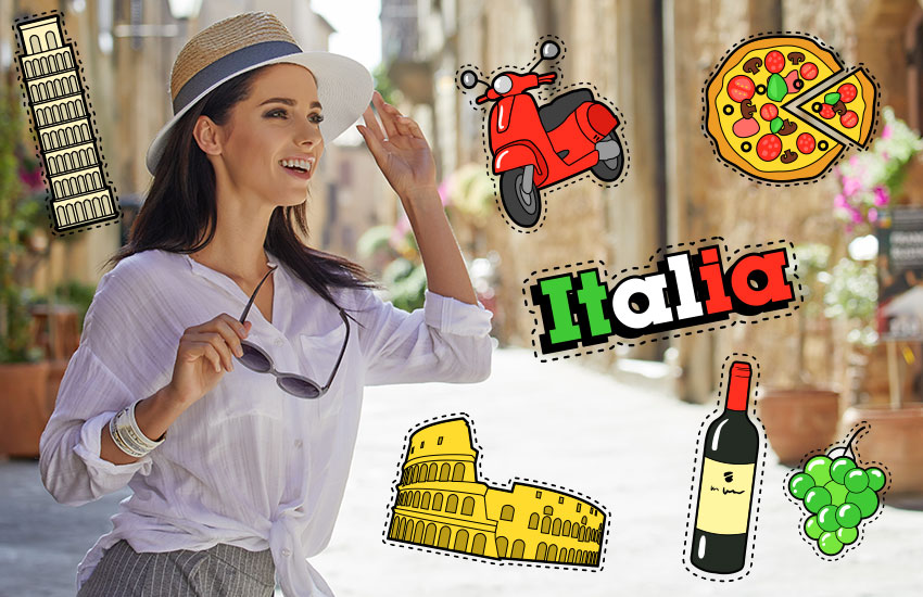 Италия путешествие стиль аксессуары украшения