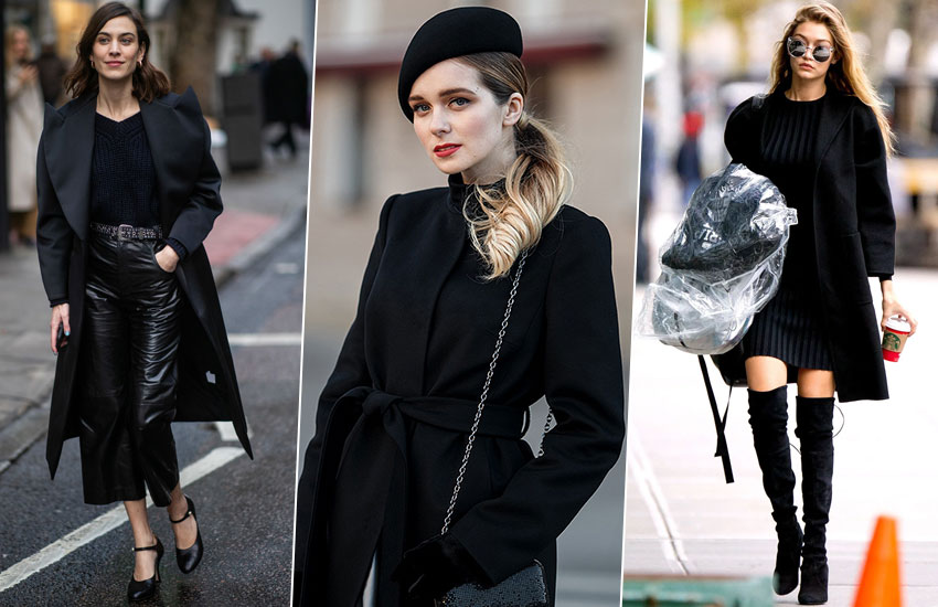 Total black черный цвет осень 2019 мода тренды аксессуары украшения Total black черный цвет осень 2019 мода тренды аксессуары украшения