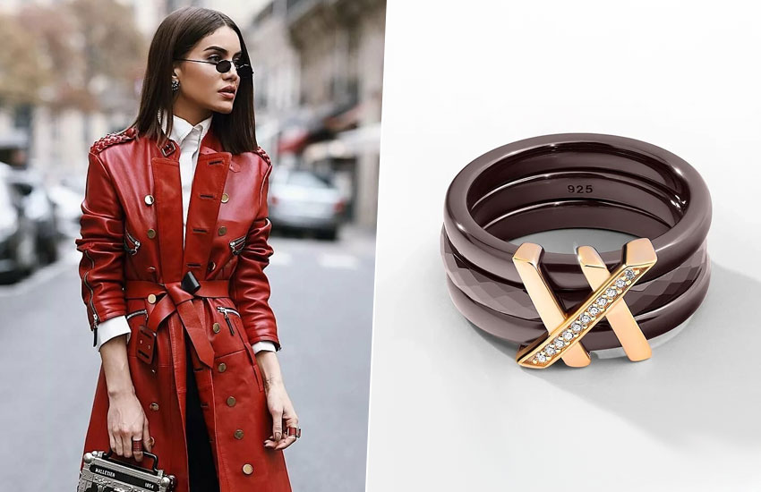 мода тренды осень 2019 покупки советы стилиста украшение кольцо