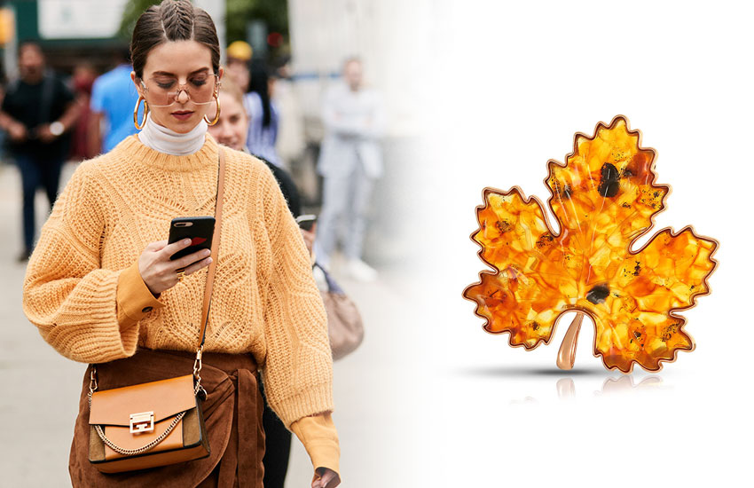 Янтарь магические свойства камня мода тренды осень 2019