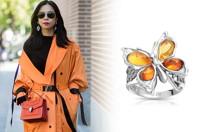 Янтарь магические свойства камня мода тренды осень 2019