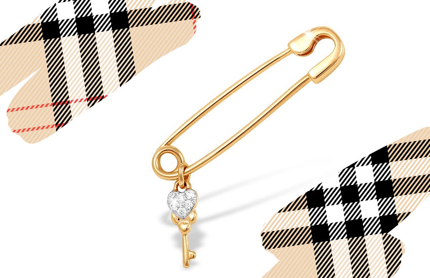 украшения английский стиль клетка тренды ювелирные изделия