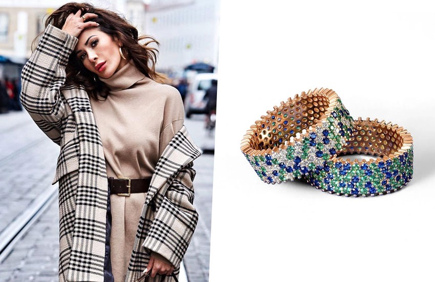 мода тренды осень 2019 покупки советы стилиста украшение кольцо