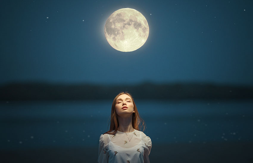 лунный календарь лунный гороскоп девушка Луна прогноз.