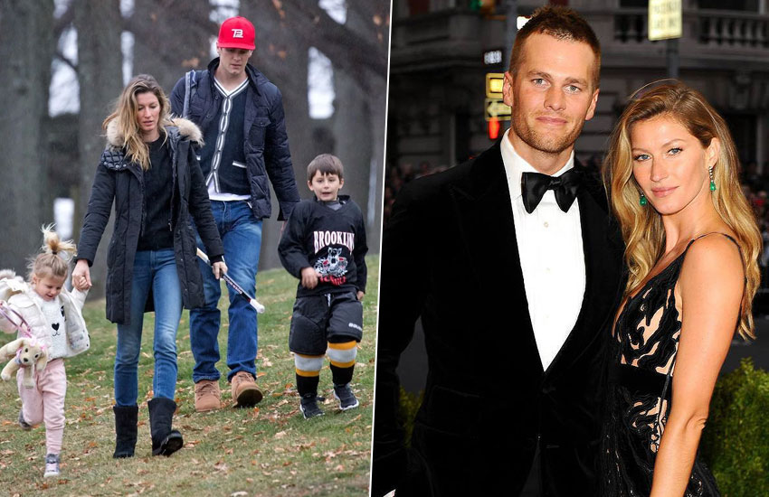 Жизель Бюндхен Том Брэди семья