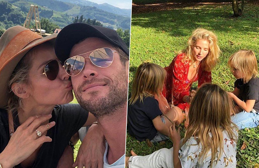 Эльза Патаки Крис Хемсворт семья