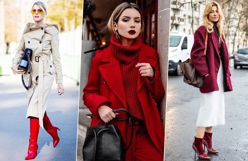 Lady in red: 5 стильных способов носить красный этой осенью