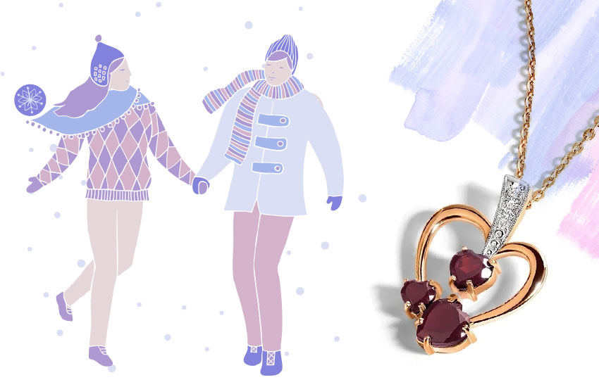 любовный гороскоп на ноябрь астропрогноз знаки Зодиака украшение подвеска сердце