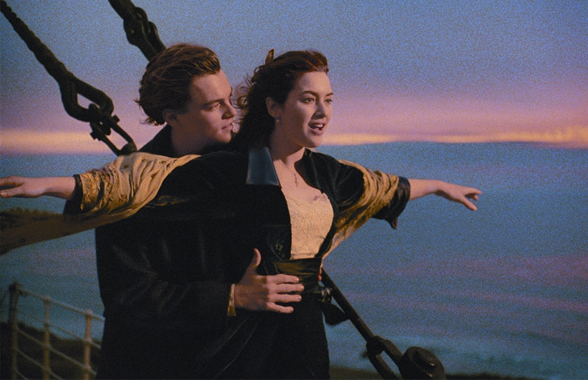 Леонардо Ди Каприо и Кейт Уинслет Титаник