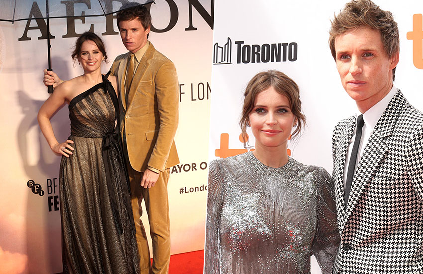 Фелисити Джонс и Эдди Редмэйн